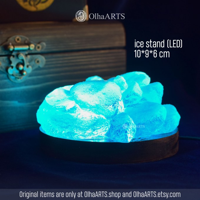 LED Ice Nest for a Dragon Egg