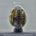 Labradorite Dragon Egg. VIP gift set with a baby dragon in epoxy resin egg