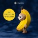 Banana Cat Figurine