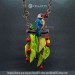 Kingfisher, a necklace with a blue bird