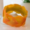 Orange Autumn Leaves Bracelet