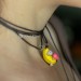 Choker Banana Cat with Heart, Pendant