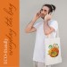 Cotton Tote Bag with Little Dragon Sleeping in a Pumpkin