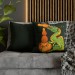 Halloween Pillow Case - Dragon and Pumpkins