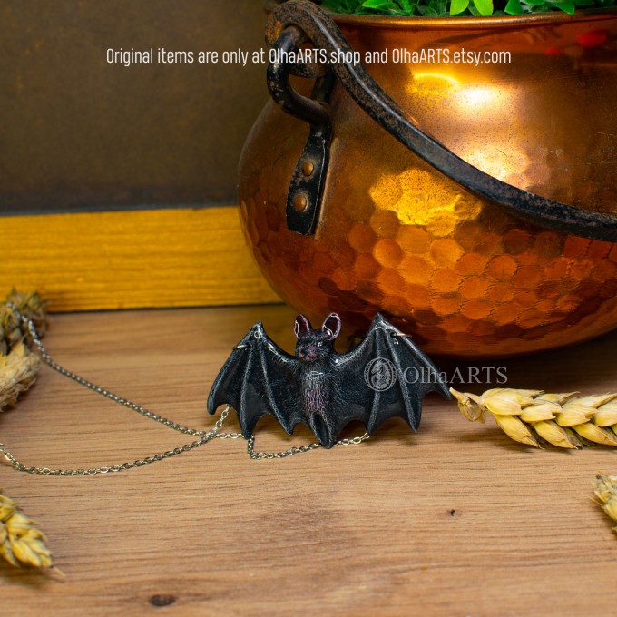 Flying Bat pendant