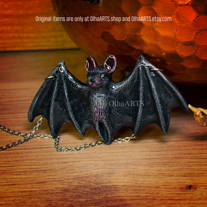 Flying Bat pendant