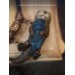 Necklace with otters, Memorial Jewelry. Mother Otter hugs her ghost baby Otter. Lost Child Pendant.