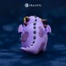 Figurine of Dracow, the cute purple dragon