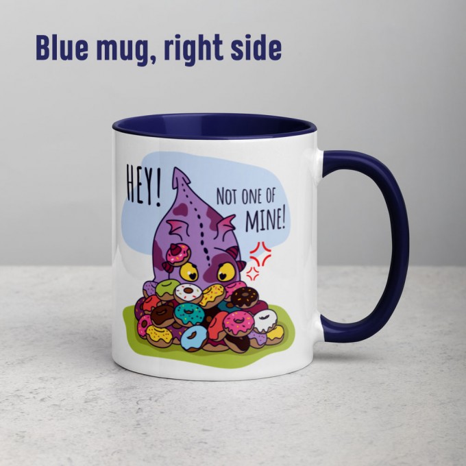 Take a break. Take a donut - 11oz Ceramic Mug 