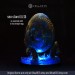 Purple-blue Water Dragon Egg. VIP Gift Set with a sea baby dragon in epoxy resin egg